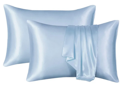 Silk Solid Color Satin Pillowcase