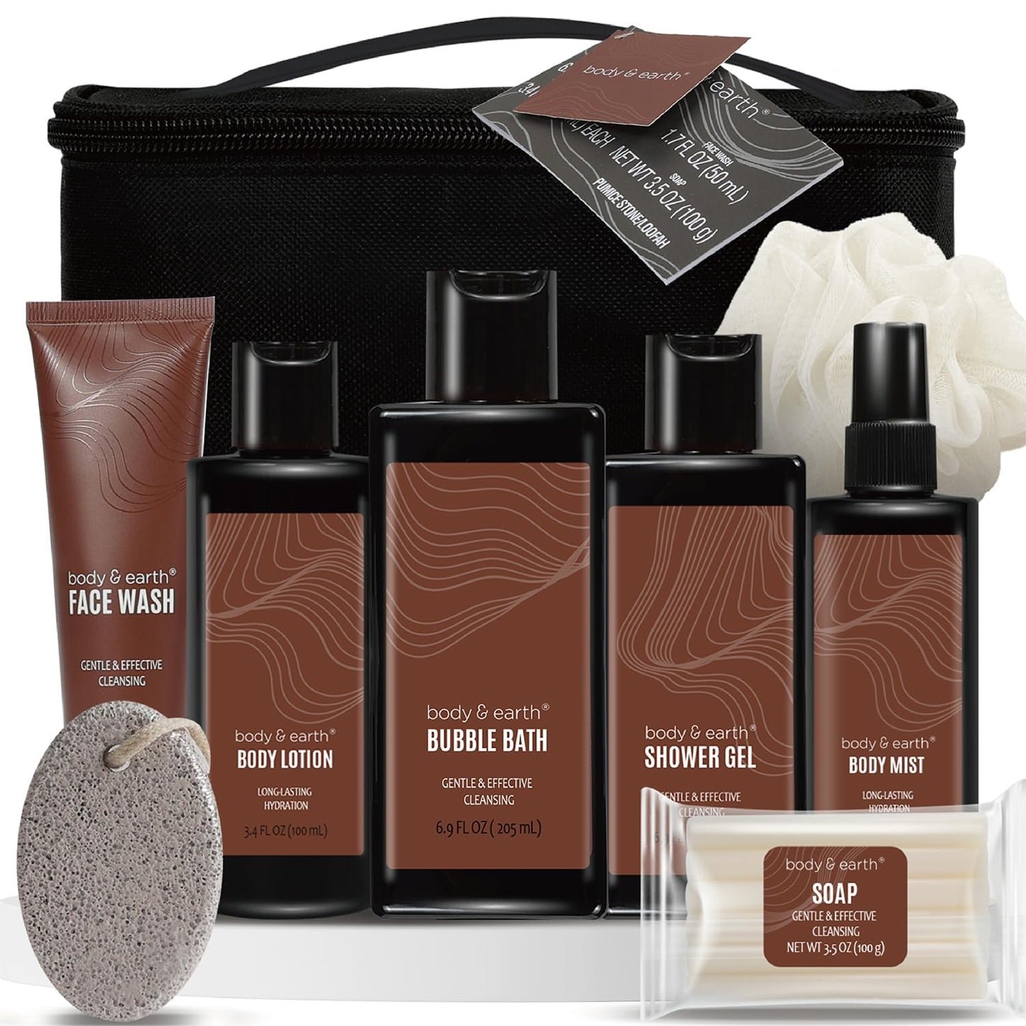 Men Bubble Bath & Gift Set