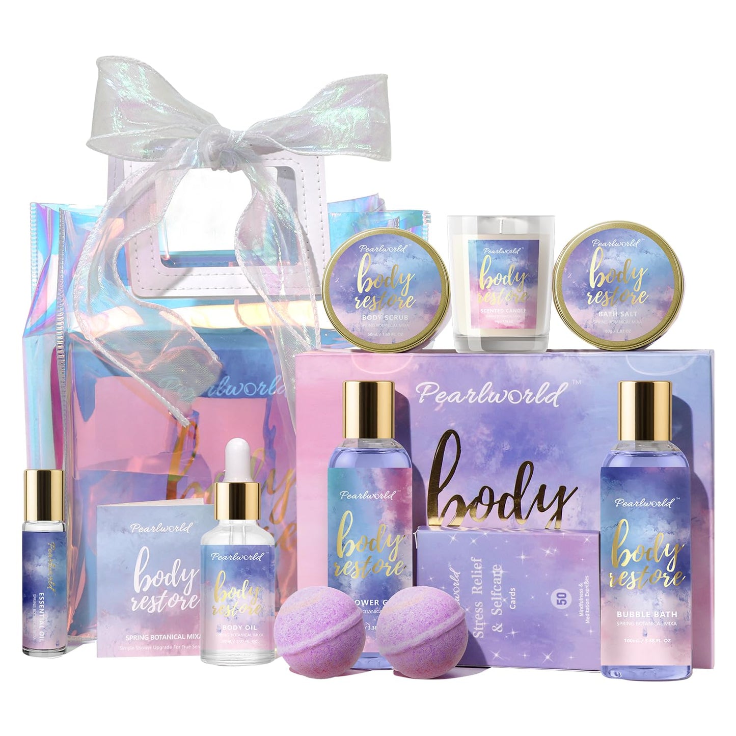 Teen Girls 12 Piece Home Spa Set